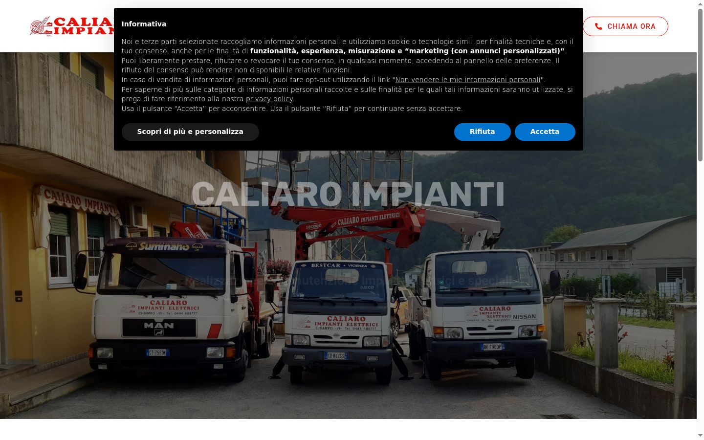 Snímek obrazovky baneru souhlasu zobrazeného před jakoukoli interakcí