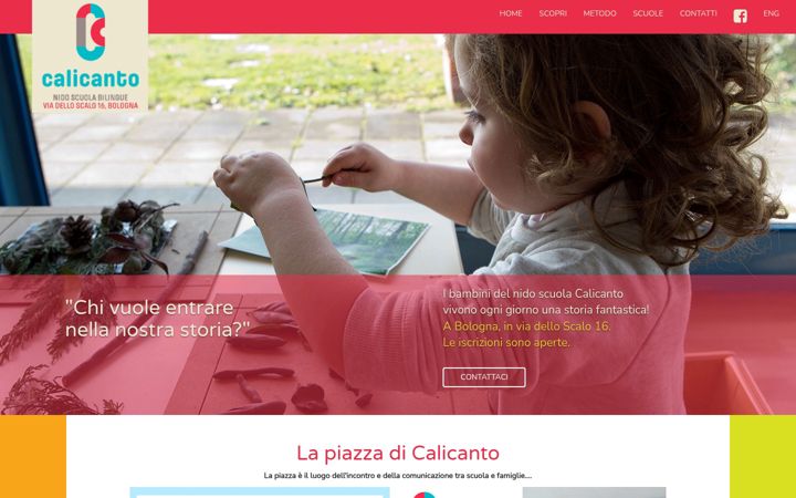 Screenshot of calicanto.school