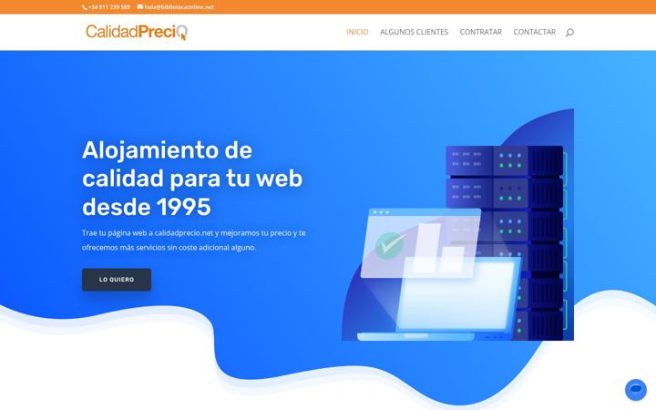 Screenshot of calidadprecio.net
