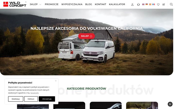 Screenshot of california-concept.com