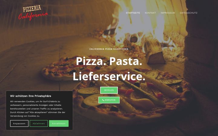 Screenshot of california-illertissen.de