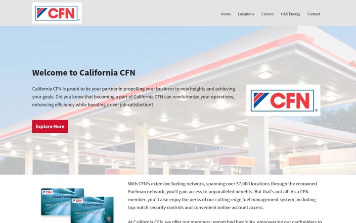 Screenshot of californiacfn.com