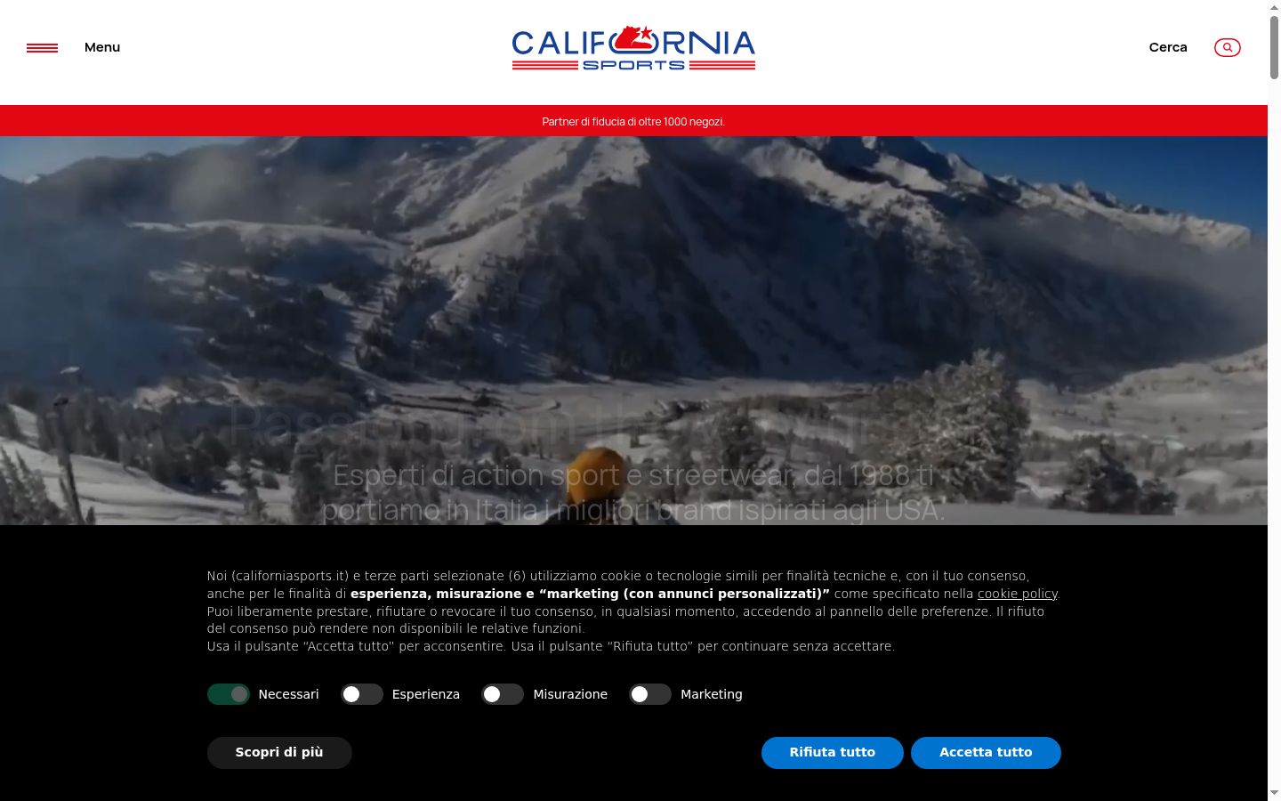 Captură de ecran a bannerului de consimțământ afișat înainte de orice interacțiune