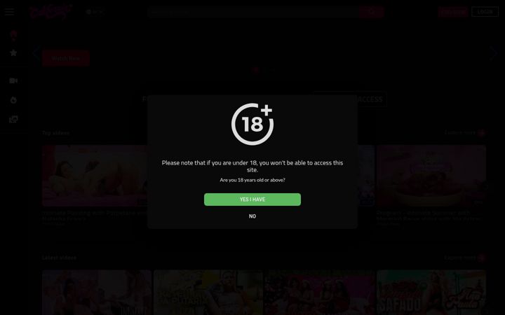 Screenshot of californiatv.com.br