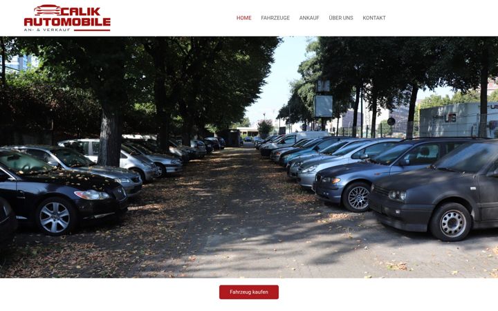 Screenshot of calik-automobile.de