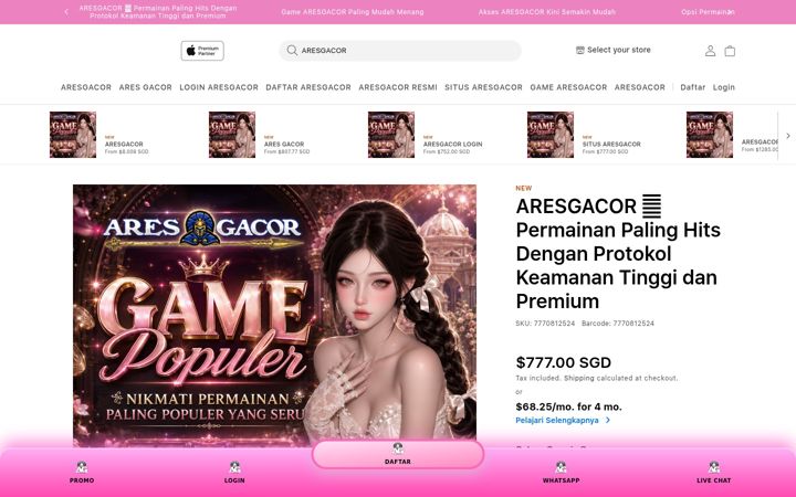 Screenshot of calinails.us