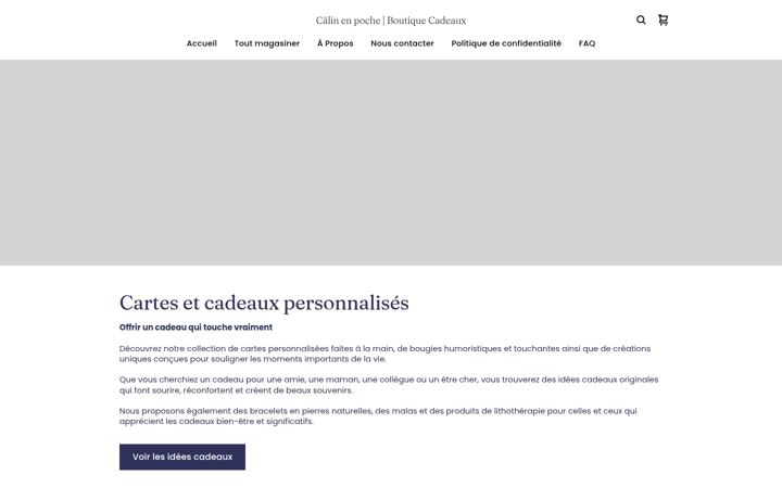 Screenshot of calinenpoche.com