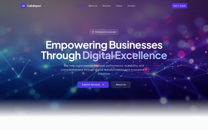 Screenshot of calinexpert.com