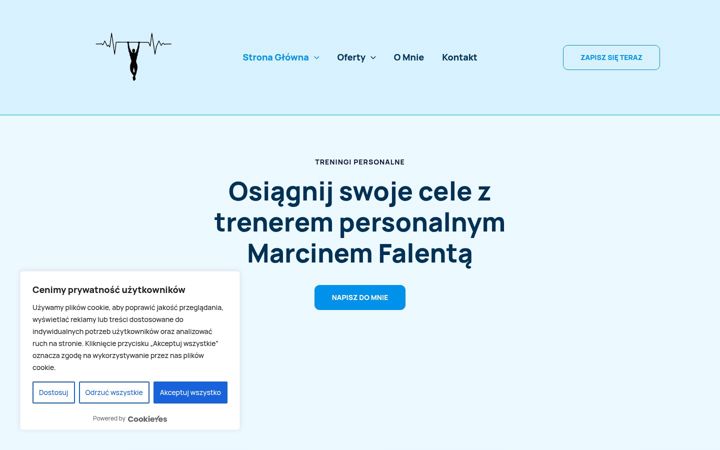 Screenshot of caliprime.pl