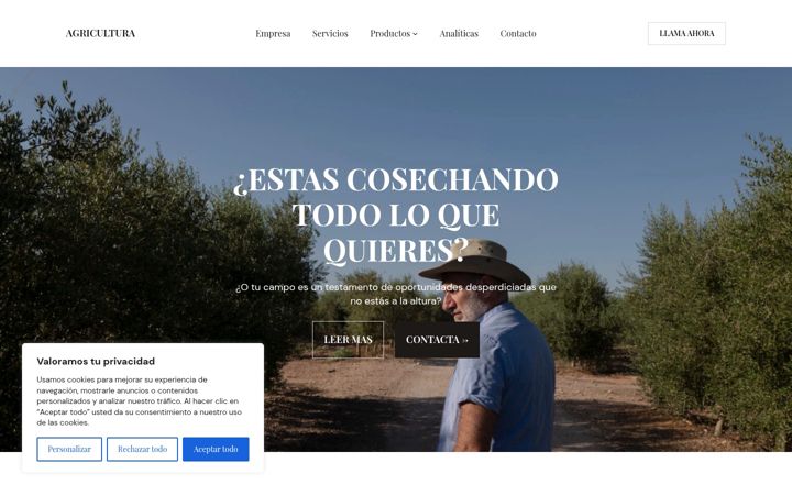 Captura de ecrã de caliptra-agro.es