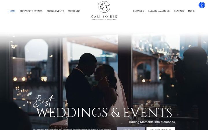Screenshot of calisoiree.com