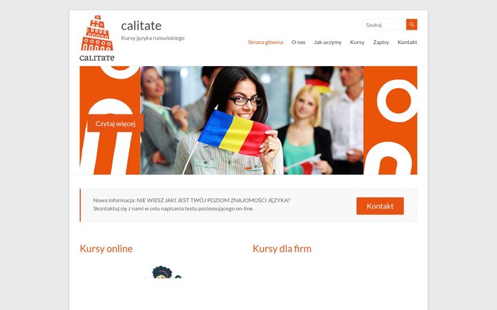 Capture d'écran de calitate.pl
