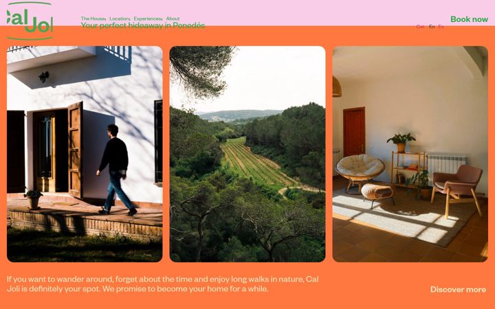 Screenshot of caljoli.com