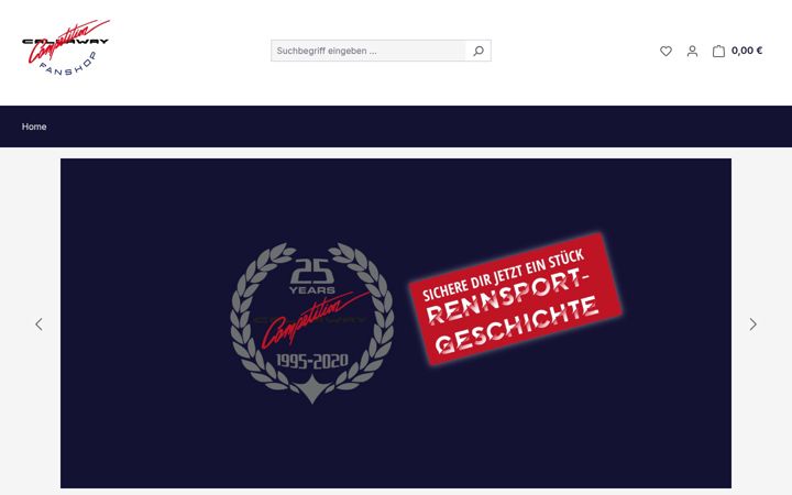 Екранна снимка на callaway-competition-fanshop.de