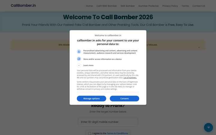 callbomber.in