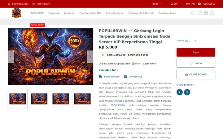Screenshot of calle-arco.com