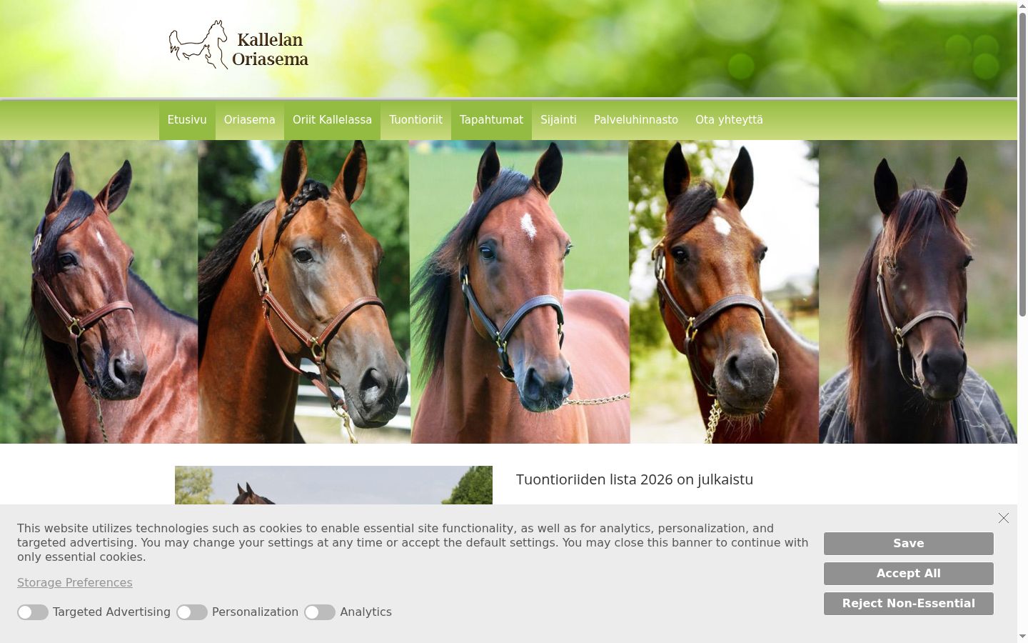 Screenshot tal-banner tal-kunsens muri qabel kwalunkwe interazzjoni