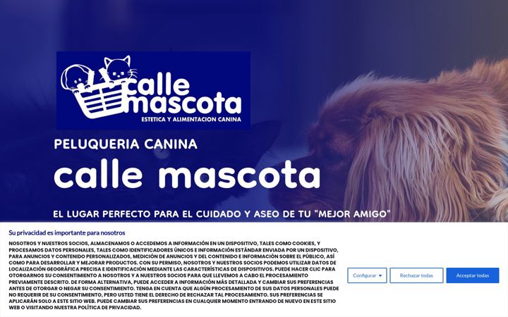 Screenshot of callemascota.com