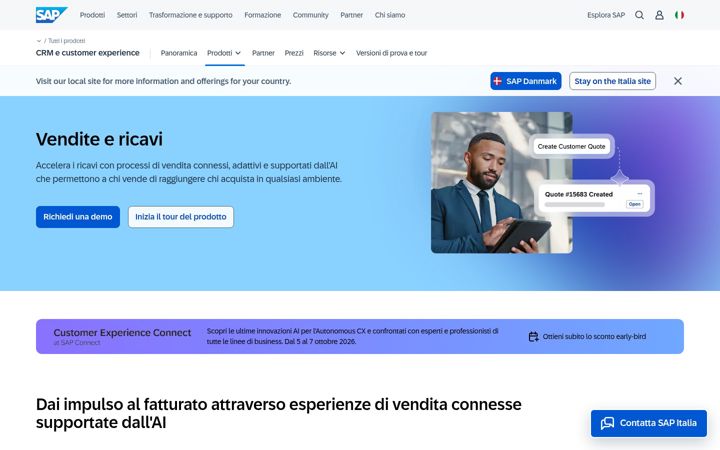 Snímek obrazovky calliduscloud.it