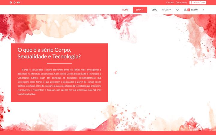 Screenshot van calligraphieeditora.com.br