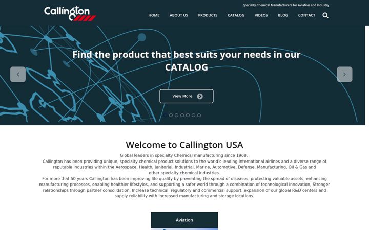 Screenshot of callington.us