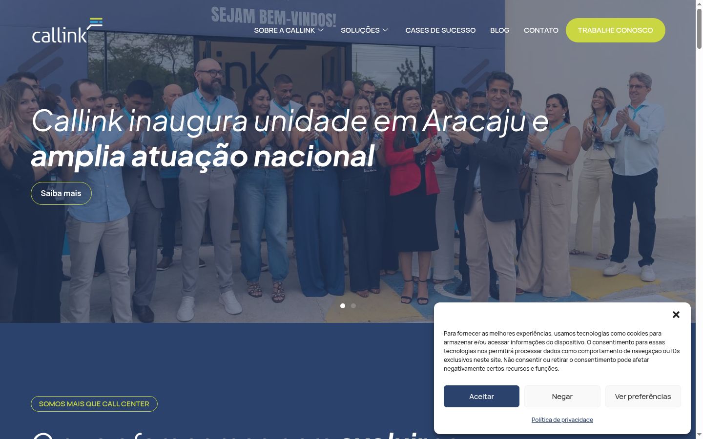 Snímka obrazovky banera súhlasu zobrazeného pred akoukoľvek interakciou