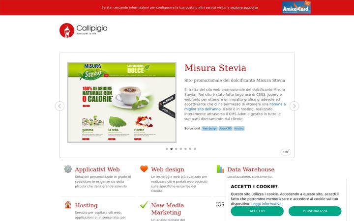 Screenshot του callipigia.com
