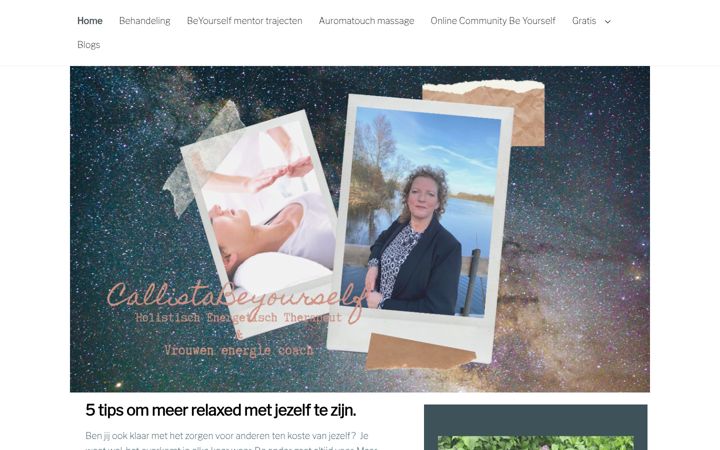 Screenshot of callistabeyourself.nl