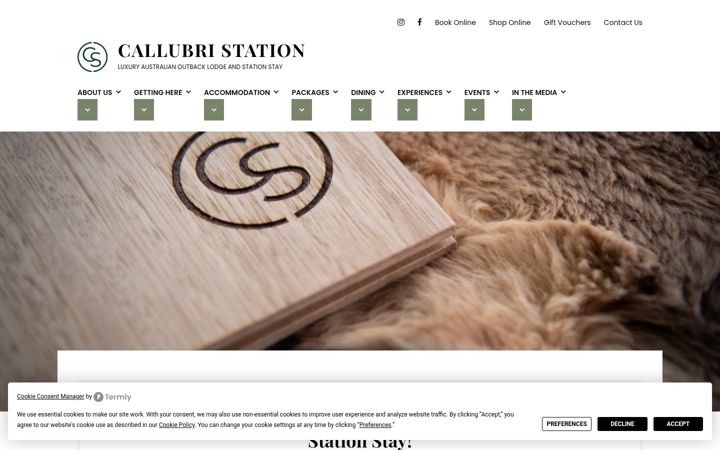Skjámynd af callubristation.com.au