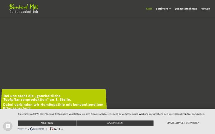 Screenshot of calluna-nill.de