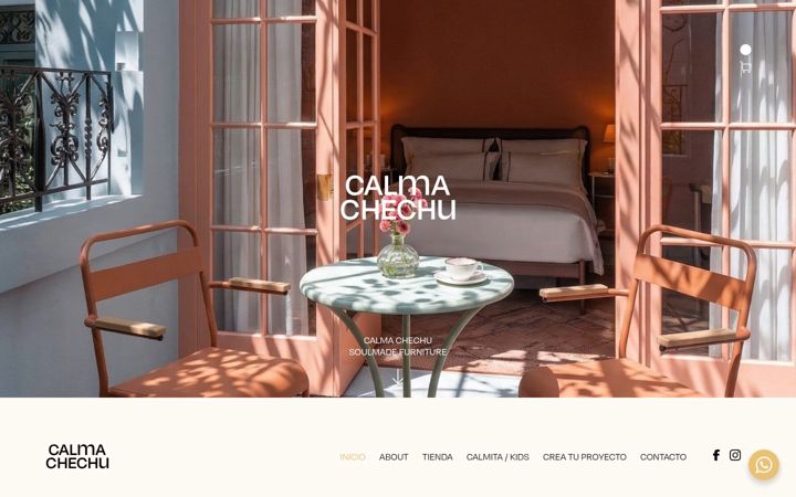 Screenshot of calmachechu.com