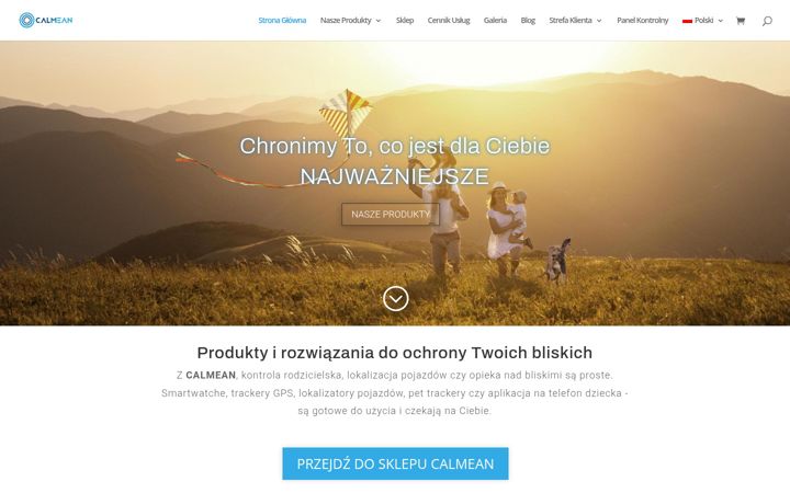Screenshot of calmean.com