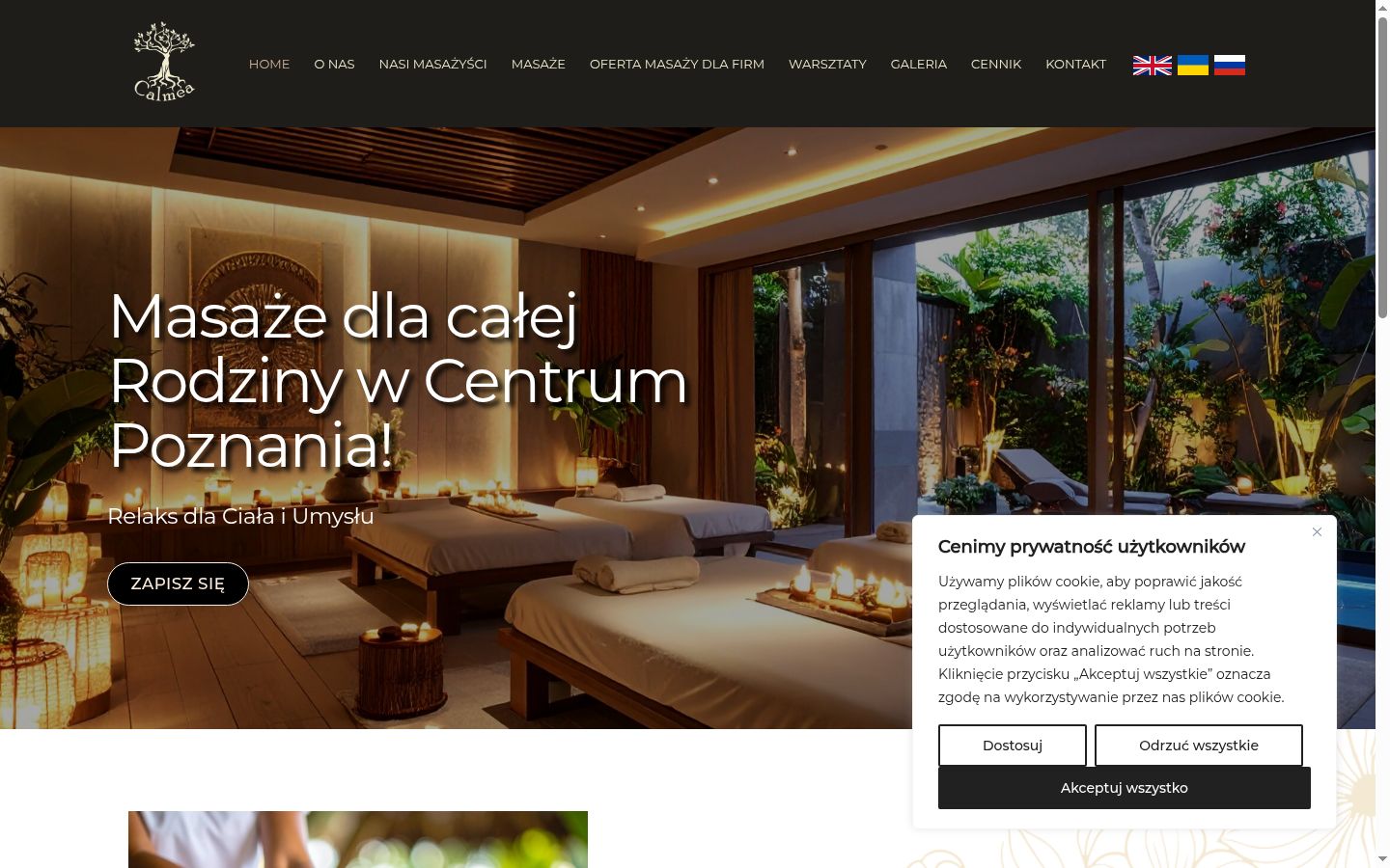 Screenshot tal-banner tal-kunsens muri qabel kwalunkwe interazzjoni