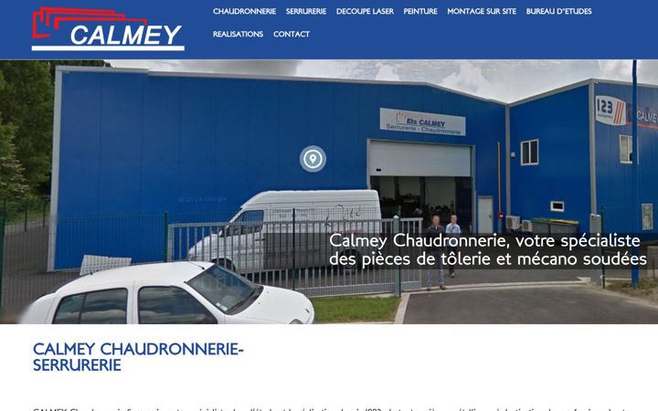 Screenshot of calmey-chaudronnerie.fr