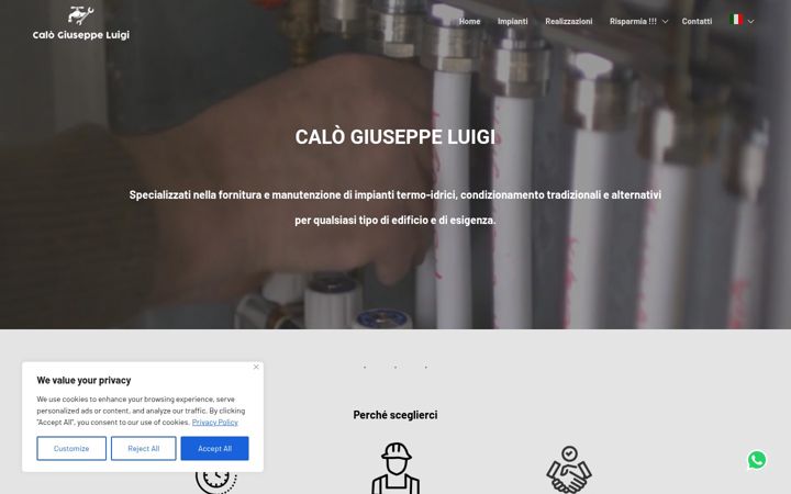 Screenshot of calogiuseppeluigi.altervista.org