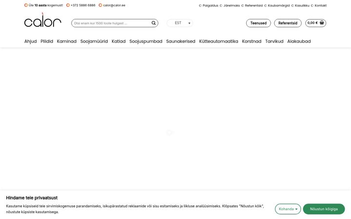 Screenshot of calor.ee