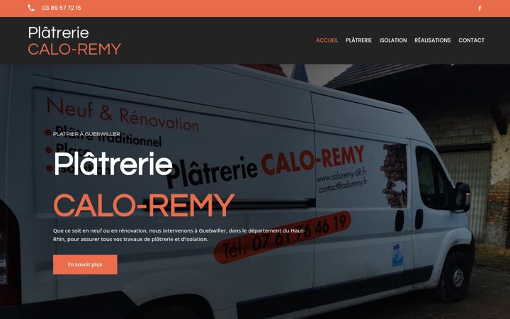 Screenshot of caloremy-68.fr