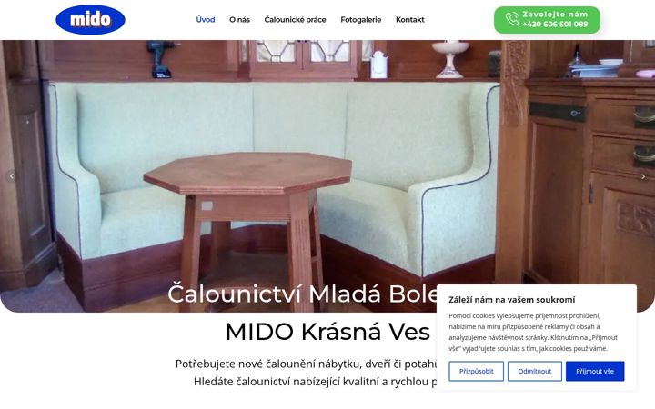 Screenshot of calounictvimladaboleslav.cz