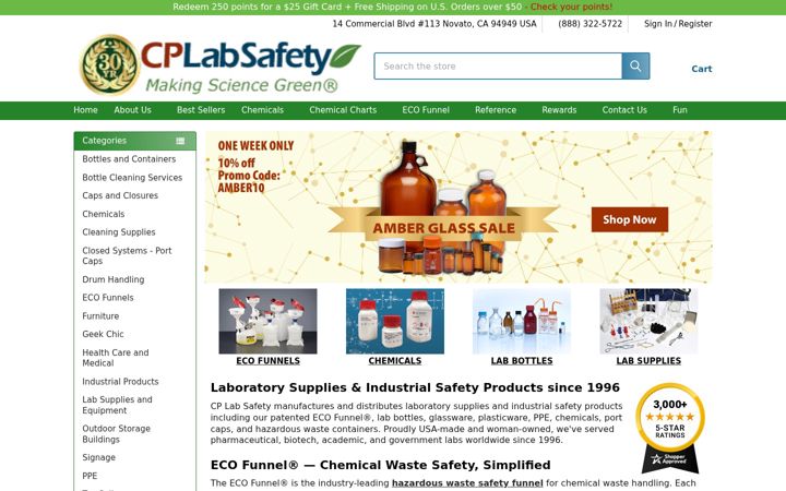 Screenshot of calpaclab.com