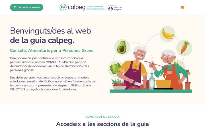 Screenshot of calpeg.cat