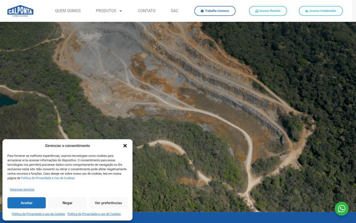 Screenshot van calponta.com.br
