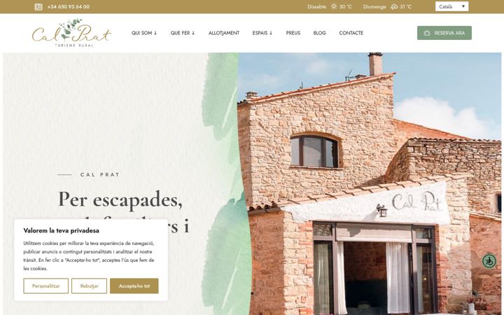 Screenshot of calprat.net