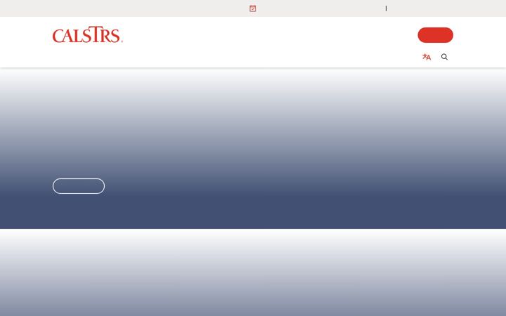 Screenshot of calstrs.com