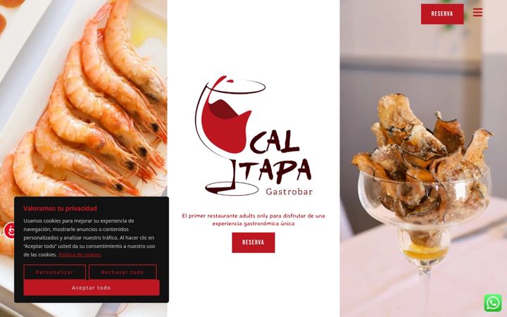 Screenshot of caltapa.com
