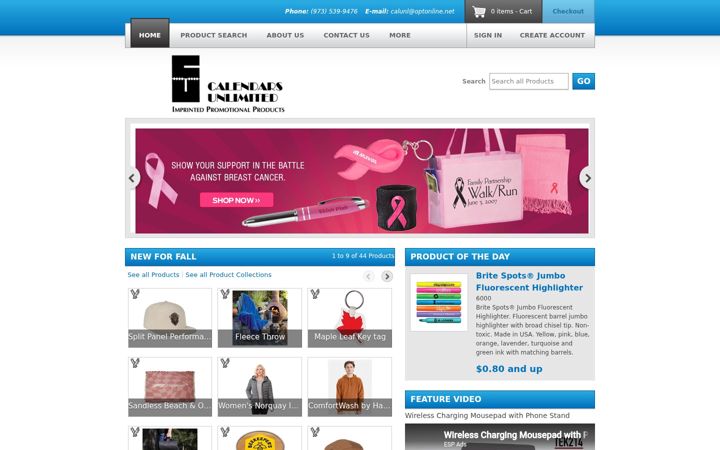 Screenshot of calunl.com