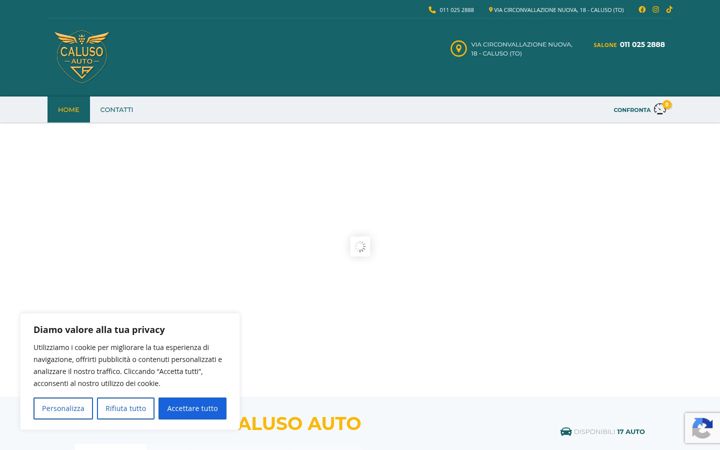 Screenshot di calusoauto.it