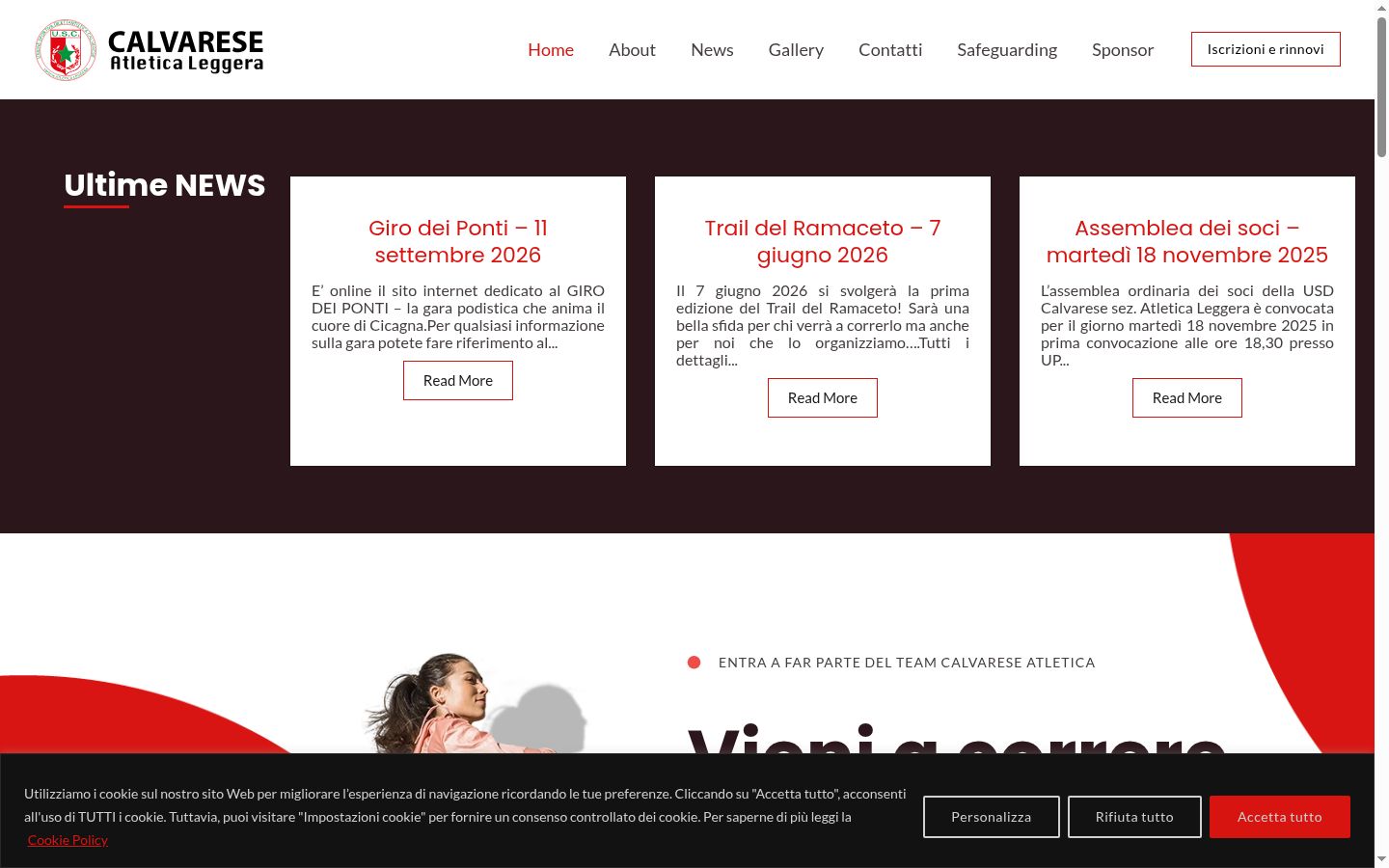 Screenshot des Einwilligungsbanners vor jeglicher Interaktion
