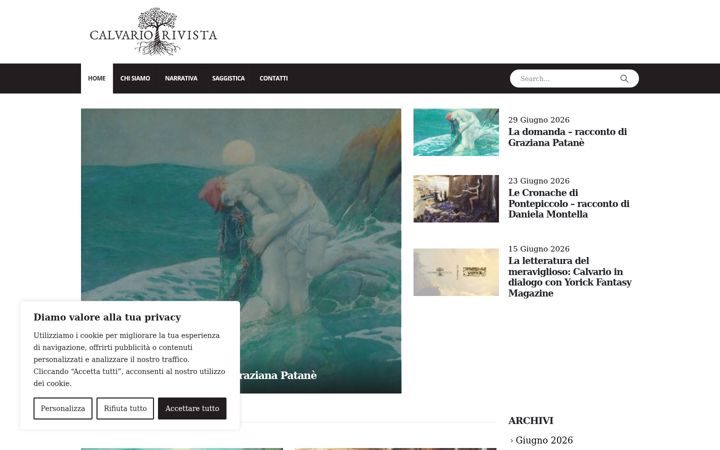 Screenshot di calvariorivista.it