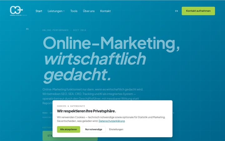 Screenshot of calvarius.com
