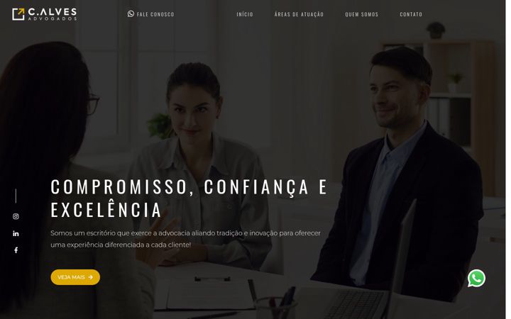 Screenshot van calves.adv.br